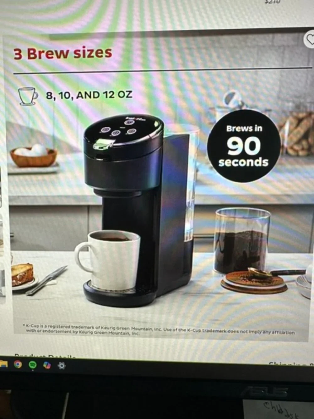 Instant solo café